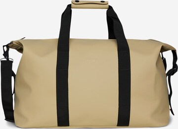 Borsa weekend 'Hilo' di RAINS in beige: frontale