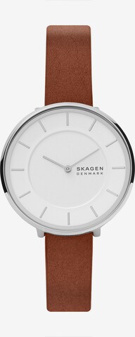 SKAGEN Uhr in Braun: predná strana