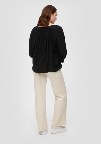 s.Oliver Blouse in Black