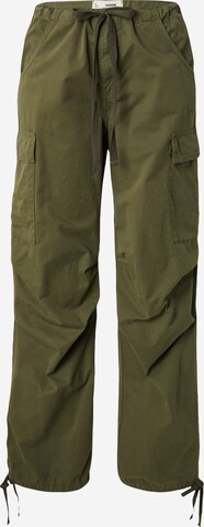 Regular Pantaloni cu buzunare de la Tally Weijl pe verde: față