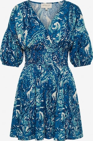 Robe ' ' Apricot en bleu : devant