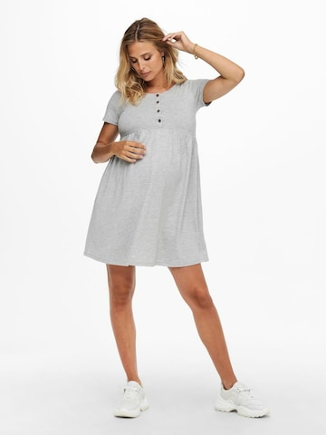 Robe Only Maternity en gris