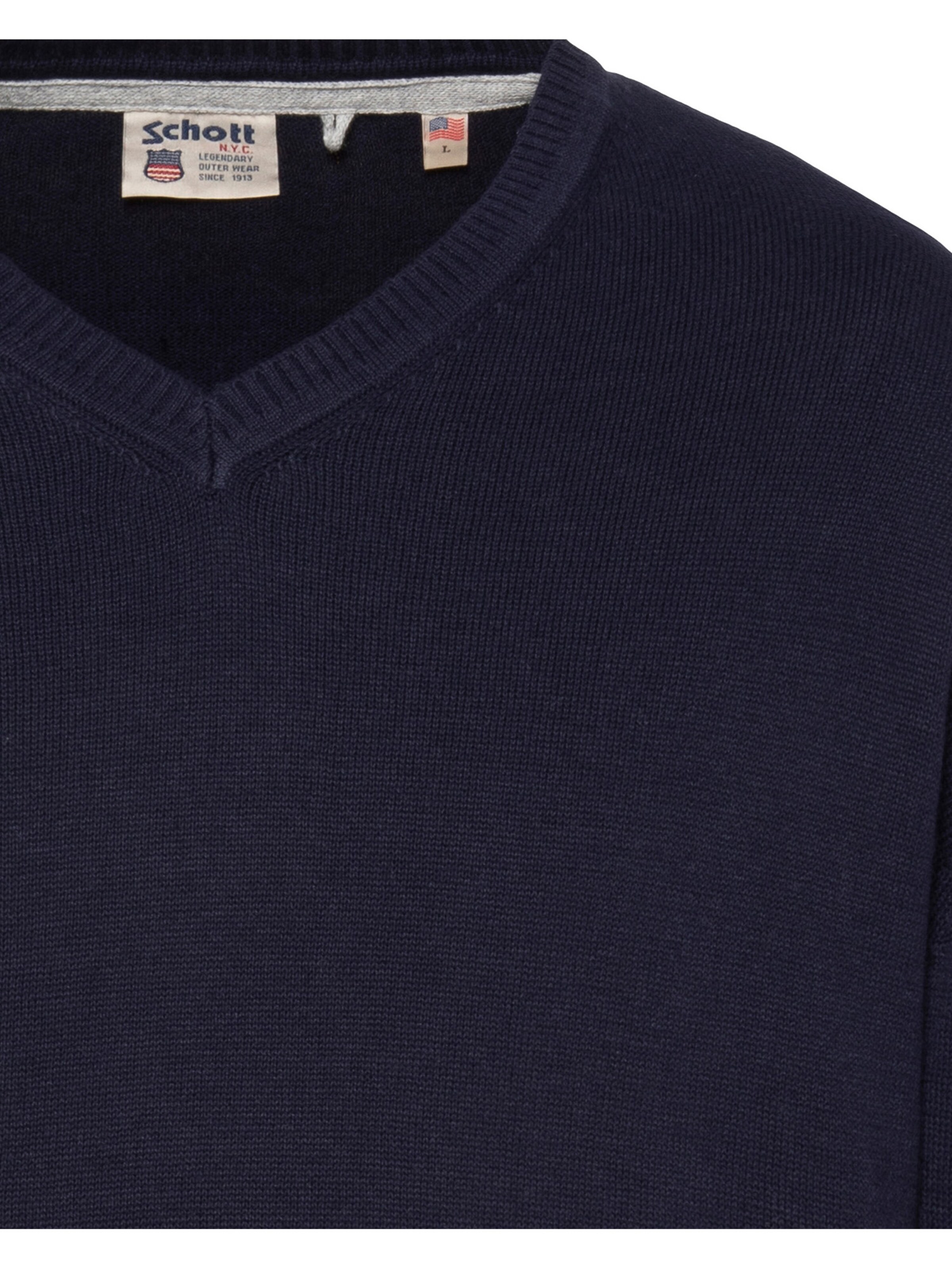 Schott NYC Sweater in Blue