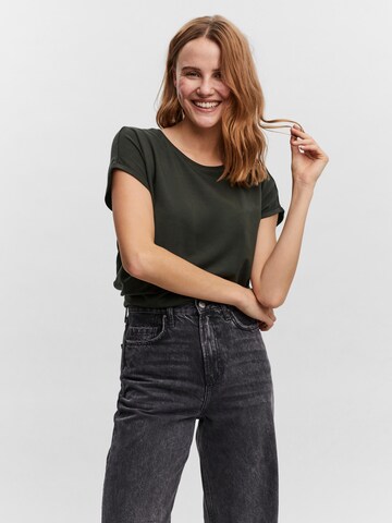 Tricou 'VMAva' de la VERO MODA pe verde: față
