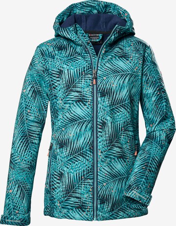 KILLTEC Outdoor jacket in Blue: front