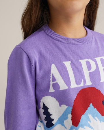 WE Fashion Trui in Lila