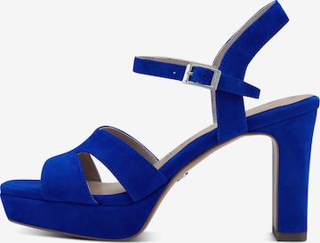 TAMARIS Sandale in Blau
