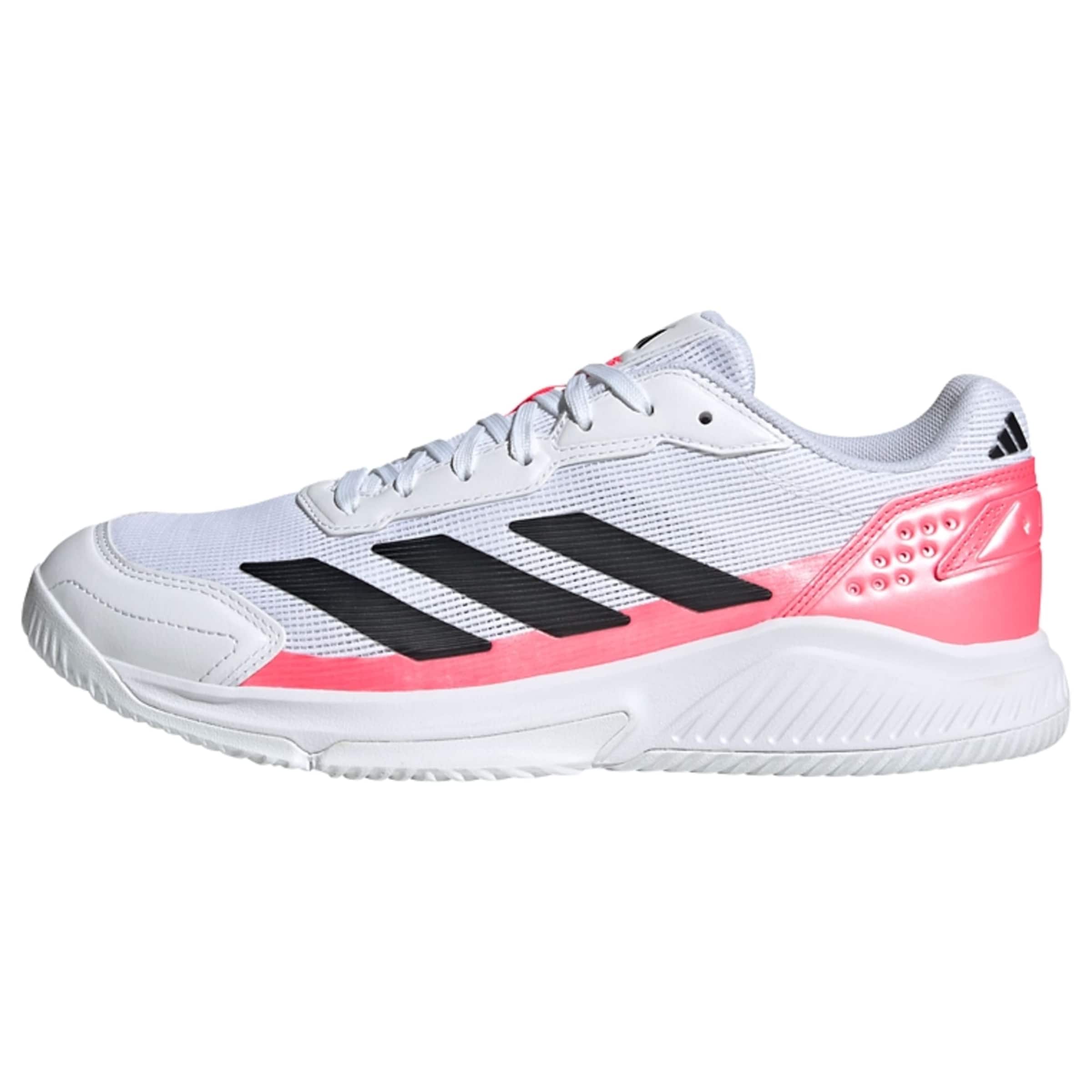 ADIDAS PERFORMANCE Sportschuh 'Courtquick' in hellpink / schwarz / weiß, Produktansicht