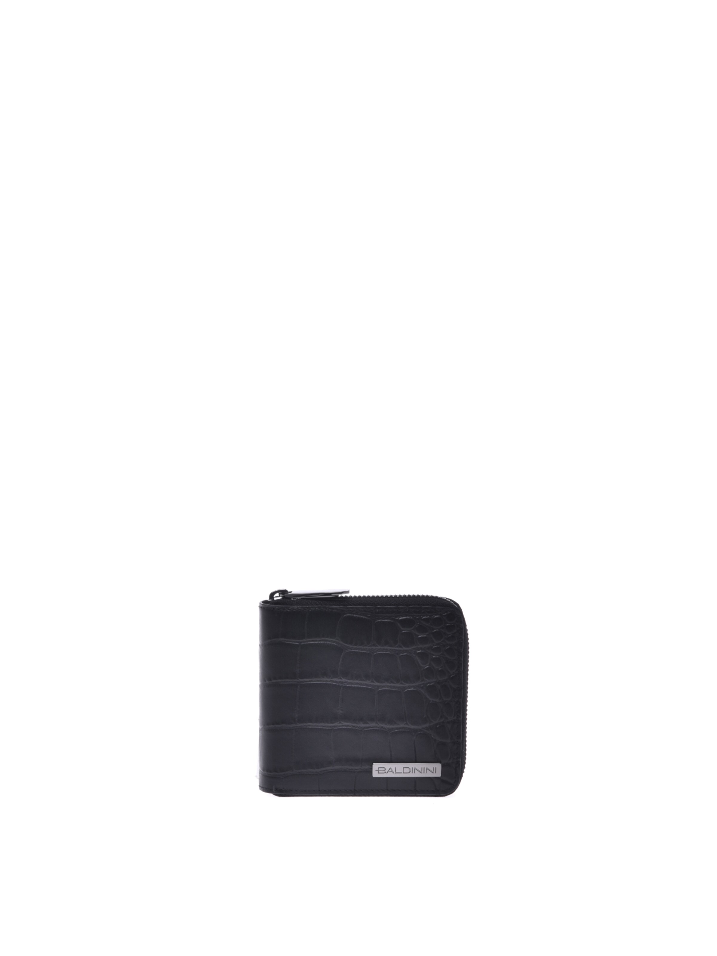 BALDININI Wallet in Black: front