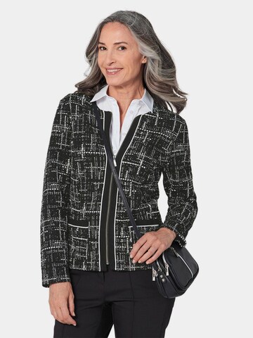 Goldner Between-season jacket in Black: front