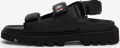 Tommy Jeans Sandale in schwarz, Produktansicht