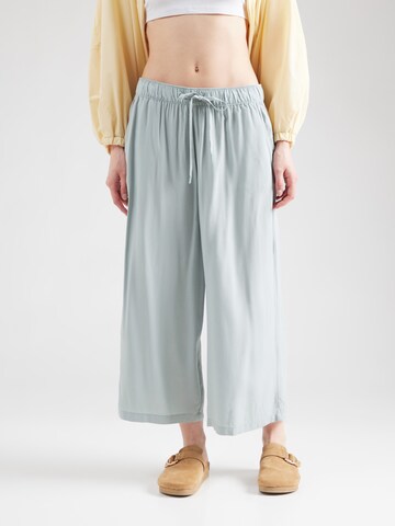 Wide Leg Pantalon QS en vert : devant