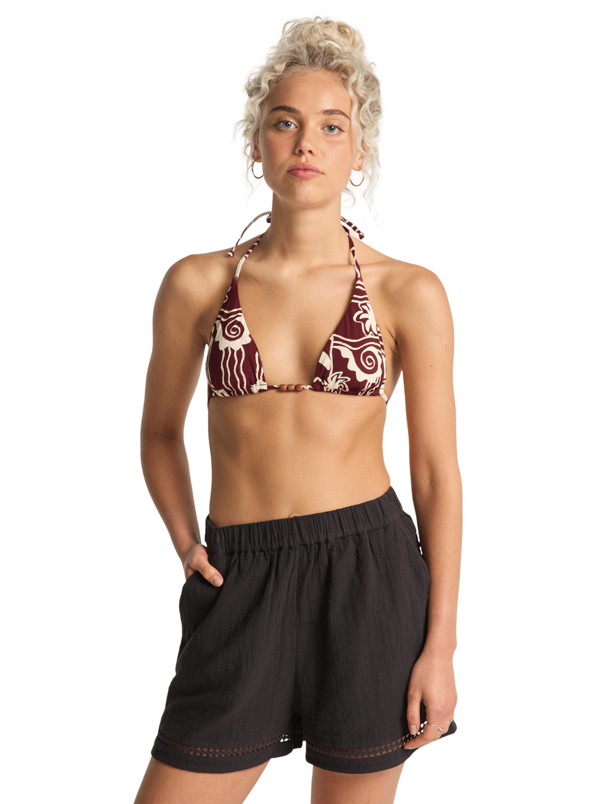 BILLABONG Regular Pants 'Summers End' in Black: front