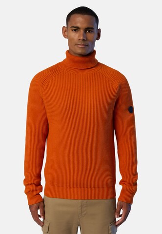 North Sails Athletic Sweater in Orange: front