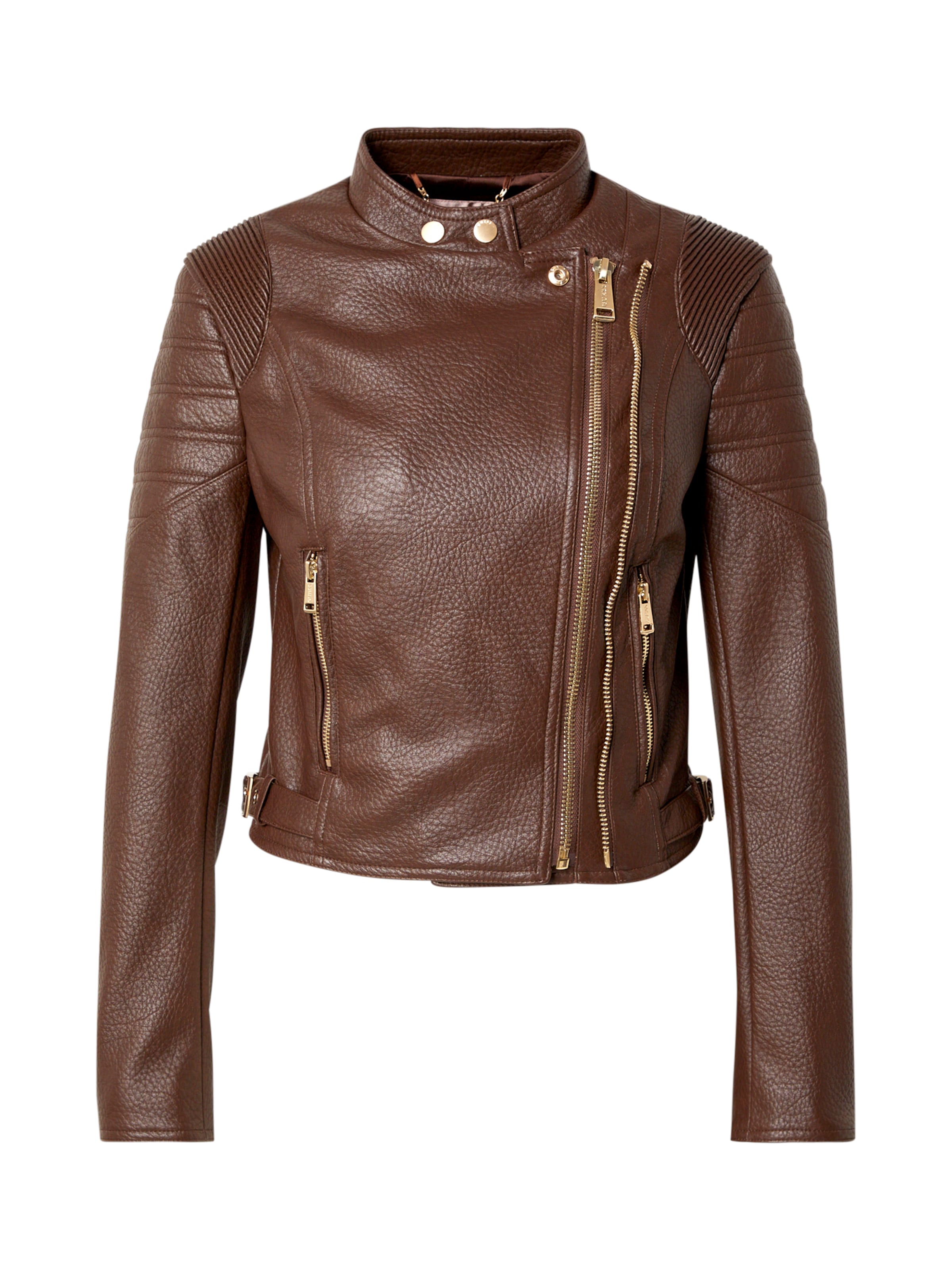 GUESS Starpsezonu jaka 'JEANNINE', krāsa - brūns, Preces skats