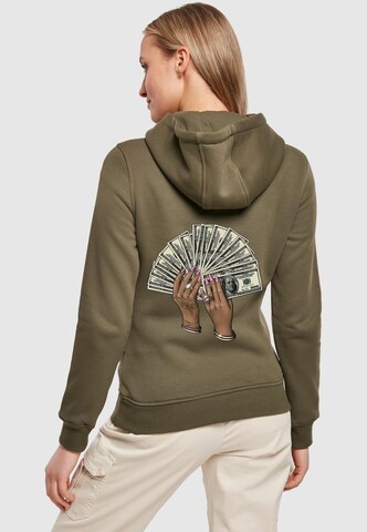 Mister Tee Sweatshirt 'B**** Better' in Grün: Vorderseite