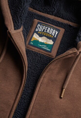 Superdry & Co Mikina – hnědá