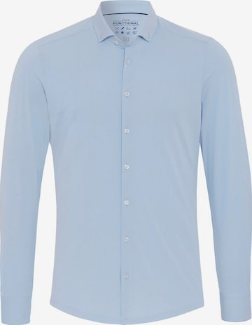 PURE Overhemd in Blauw: voorkant
