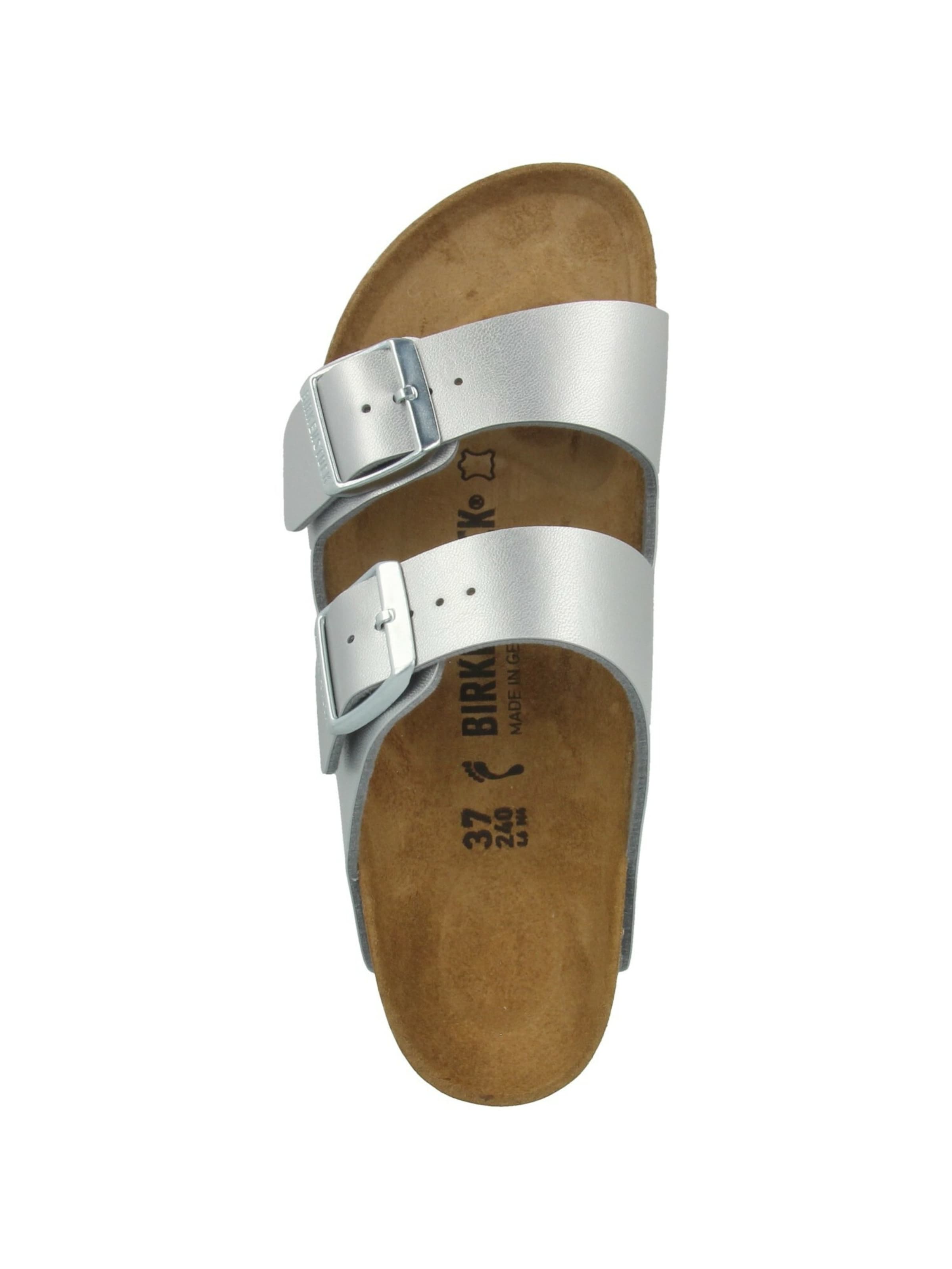 Zoccoletto 'Arizona' di BIRKENSTOCK in argento