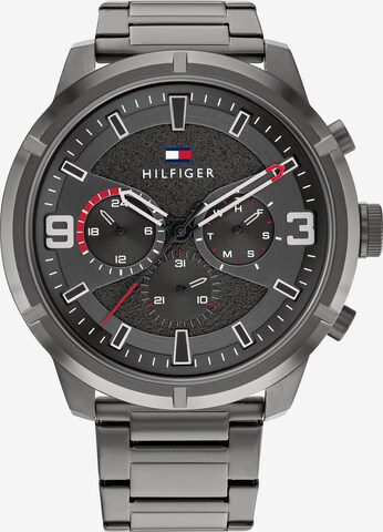 TOMMY HILFIGER Analoguhr in Grau