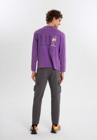 T-Shirt ET Nos en violet