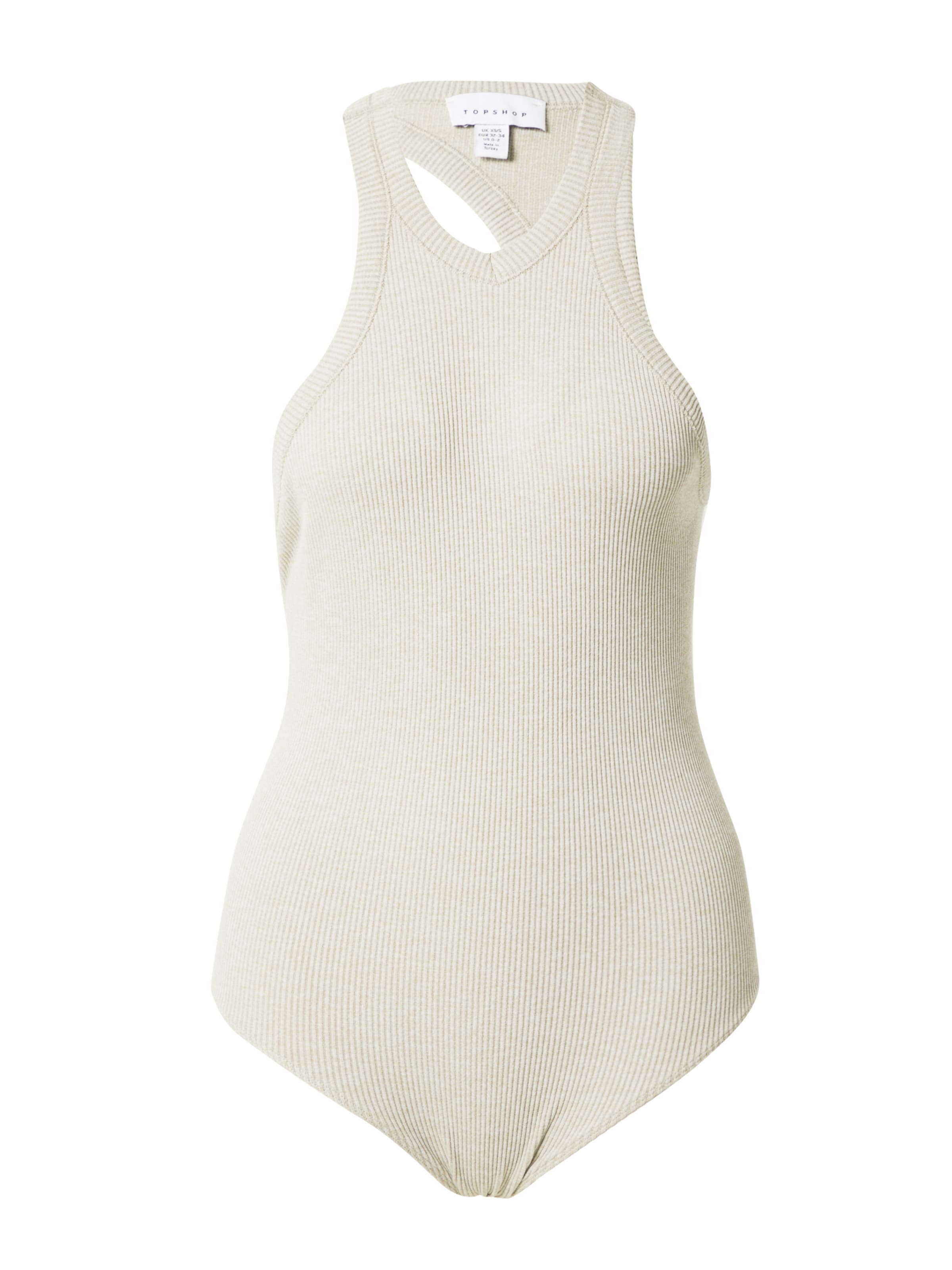 bēšs TOPSHOP Bodijs-krekls: no priekšpuses
