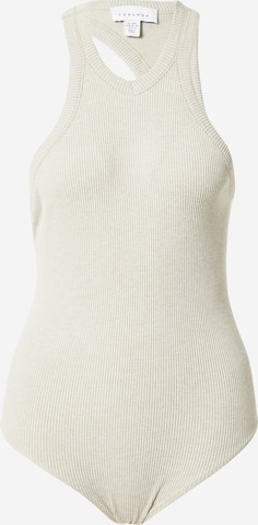 Body TOPSHOP en beige : devant