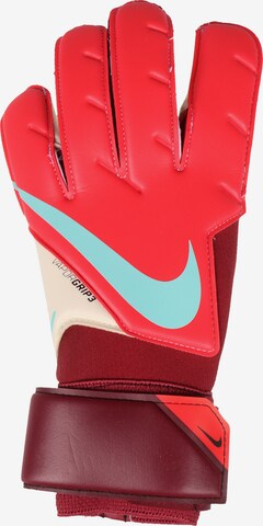 NIKE Athletic Gloves 'Vapor Grip 3' in Red