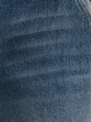 BershkaWide Leg/ Široke nogavice Traperice - plava boja