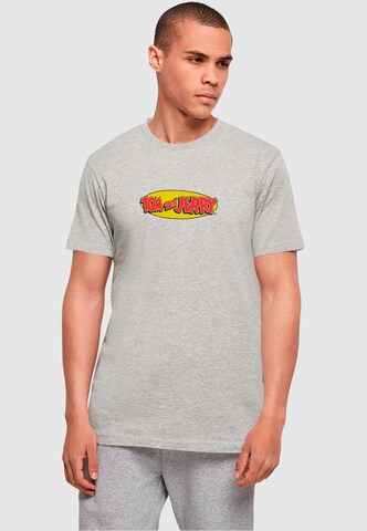 ABSOLUTE CULT T-Shirt 'Tom and Jerry' in Grau: Vorderseite