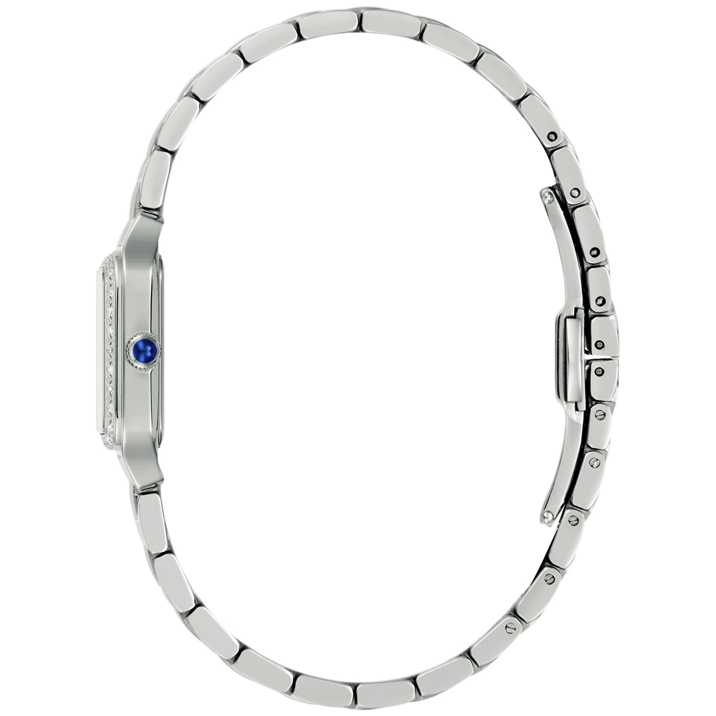 Bulova Uhr in Silber