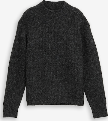 TOM TAILOR DENIM Sweater in Grey: front