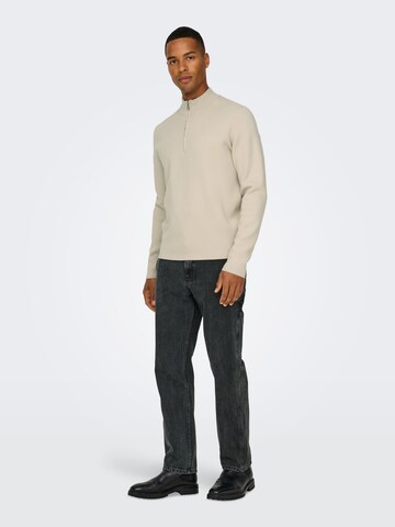 regular Jeans 'ONSEdge' di Only & Sons in nero