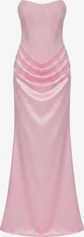 Ombre Evening dress in Pink: front