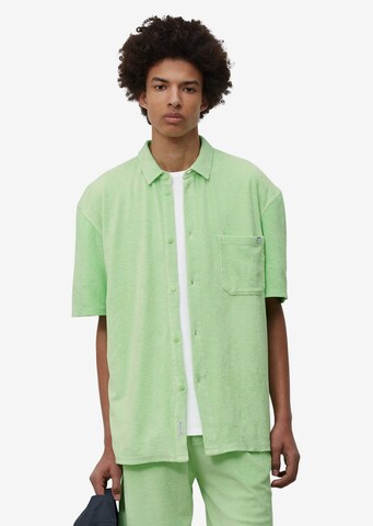 Marc O'Polo DENIM Comfort fit Overhemd in Groen: voorkant