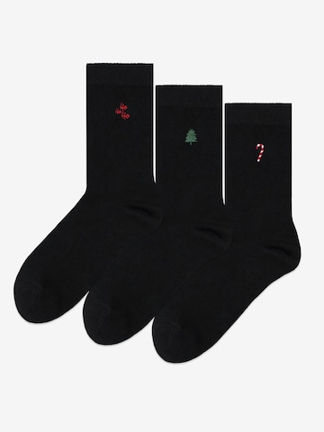 Occulto Socks 'Nick' in Black