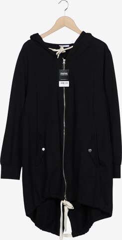SHEEGO Kapuzenpullover XXL in Schwarz: Vorderseite