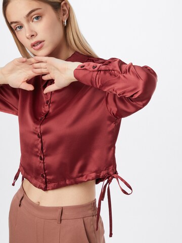 Camicia da donna di NU-IN in rosso