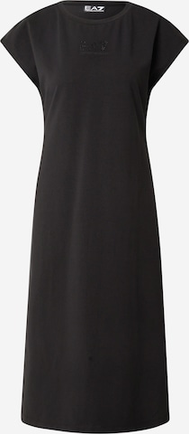 EA7 Emporio Armani Платье в Черный: спереди