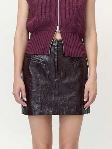 LeGer by Lena Gercke Rok 'Sina' in Lila: voorkant