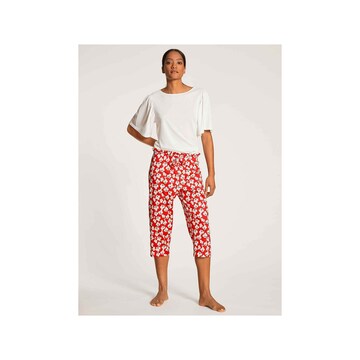 CALIDA Regular Pants in Red