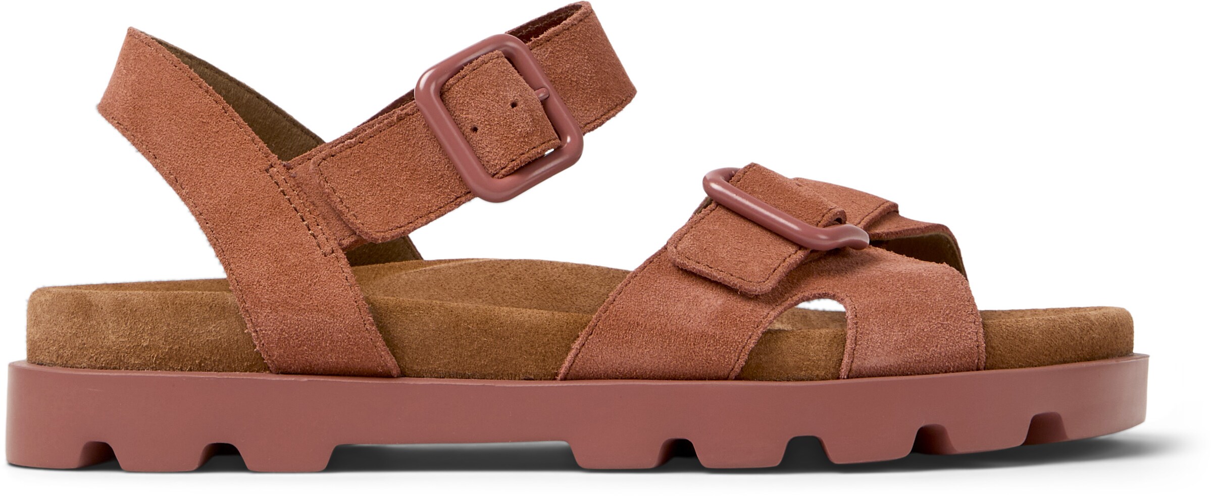 CAMPER Sandalen met riem 'Brutus' in Rood