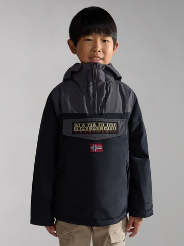 NAPAPIJRI Between-Season Jacket 'RAINFOREST' in Grey: front