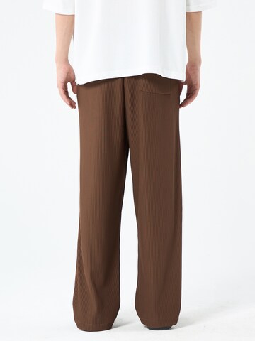VAMOS CLO Loosefit Broek in Bruin