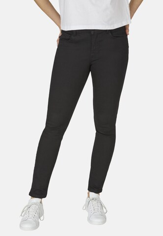 Angels Slimfit Jeans in Zwart: voorkant