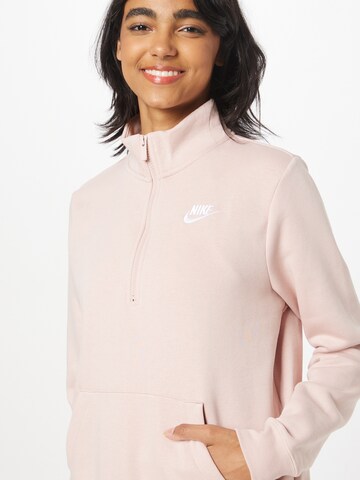 Bluză de molton de la Nike Sportswear pe roz