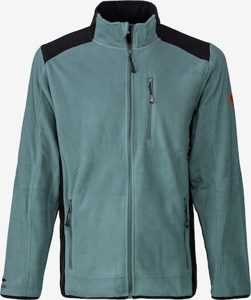 FORSBERG Fleece Jacket 'Brodir III funktionelle Fleecejacke' in Green: front