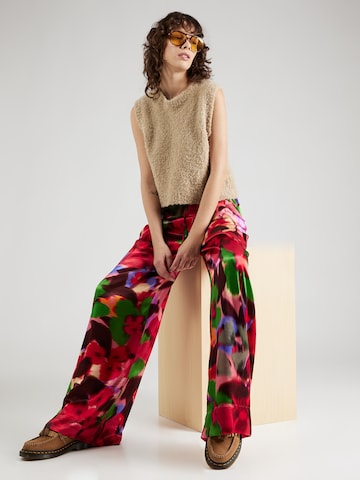 Essentiel Antwerp Wide leg Trousers in Mixed colours