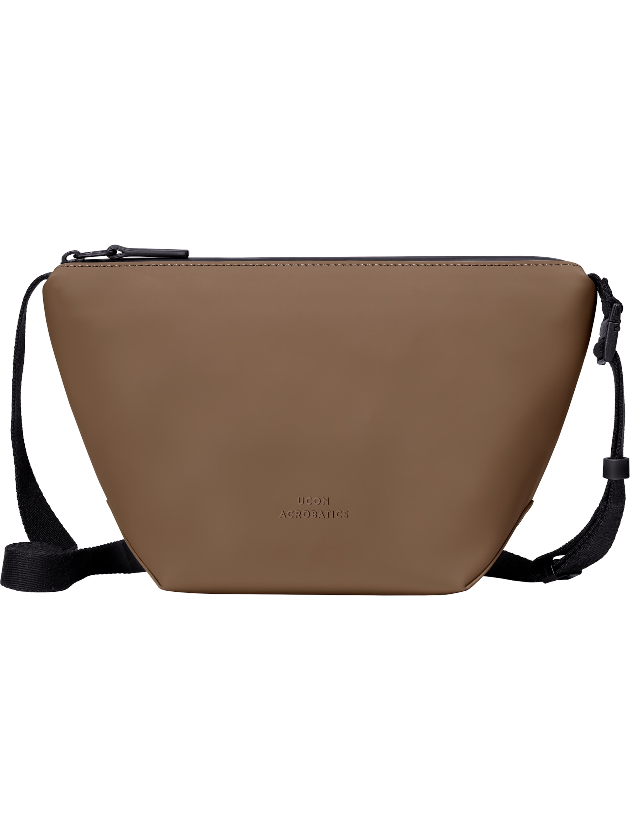 Ucon Acrobatics Crossbody Bag 'Nola Lotus Infinity' in Brown: front