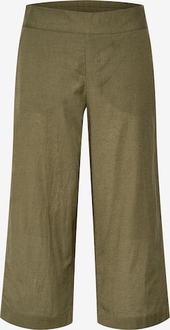 Kaffe Pants in Green: front